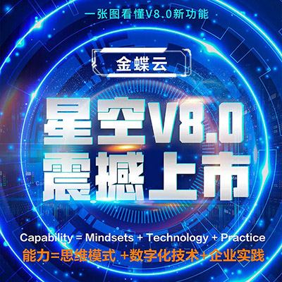 金蝶云星空V8.0震撼上市，乘“五力成長(zhǎng)飛輪”強(qiáng)勢(shì)來(lái)襲